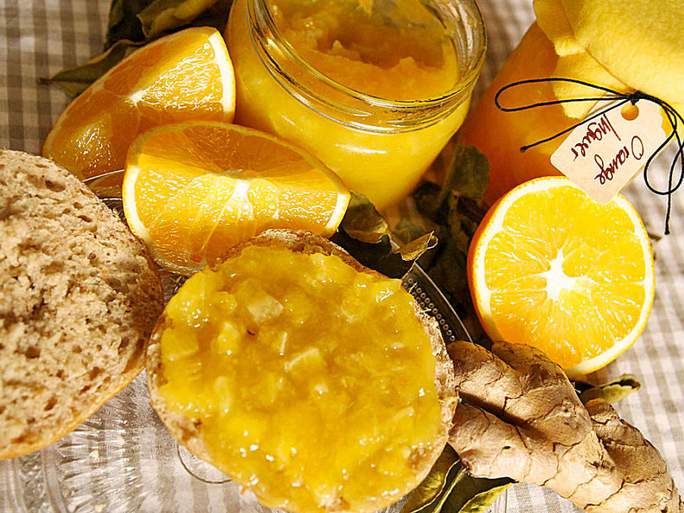 Orangen - Ingwer - Marmelade von wargele| Chefkoch