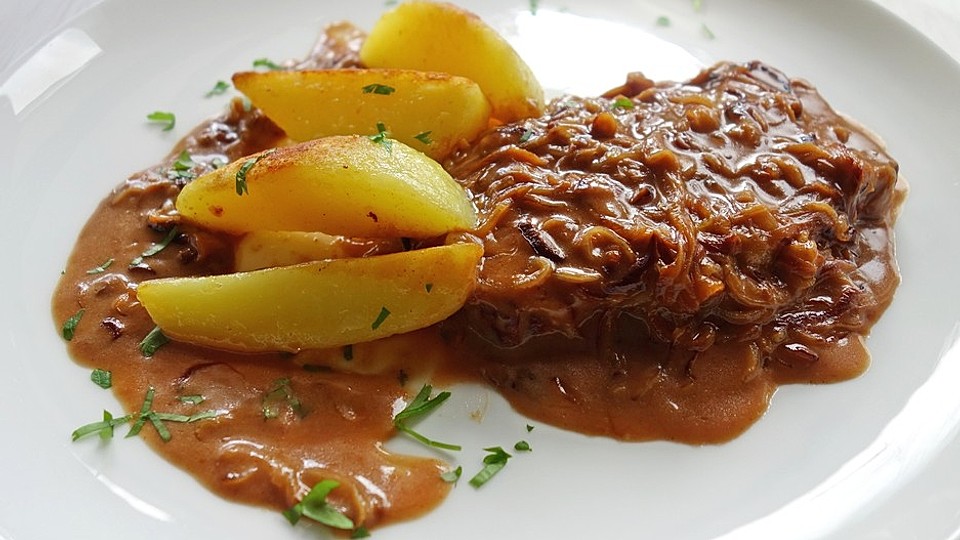 Zwiebelsauce Von Mamatuktuk Chefkoch 