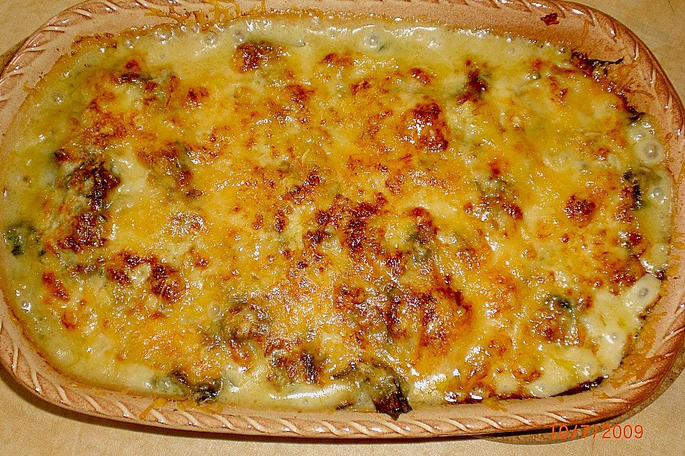 Kartoffel-Mangold-Gratin