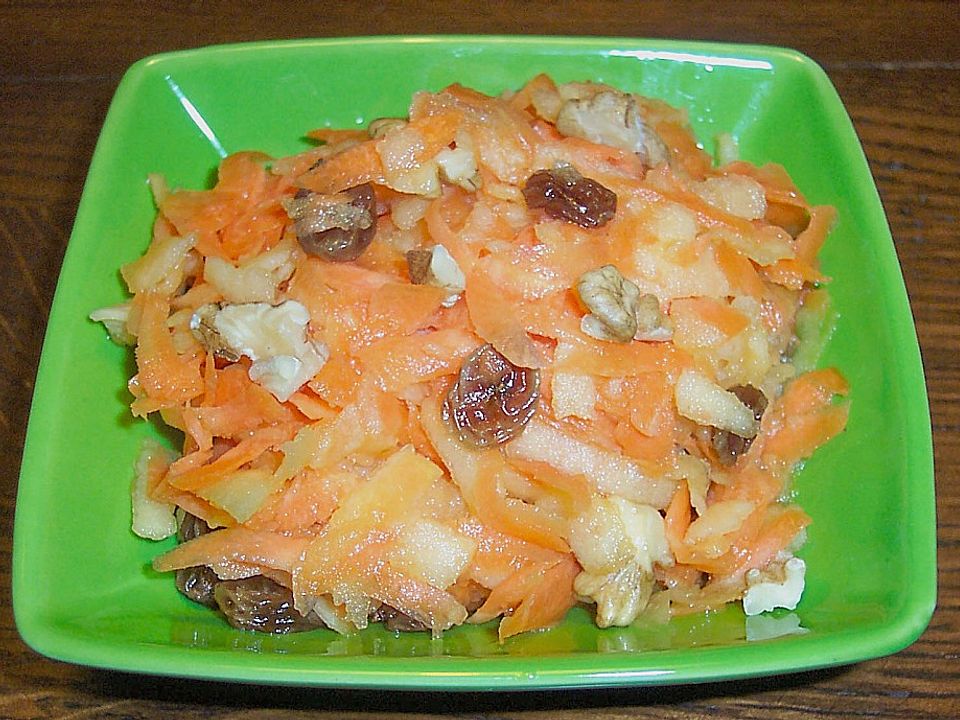Beschwipster Möhren - Apfel - Salat von Martine| Chefkoch