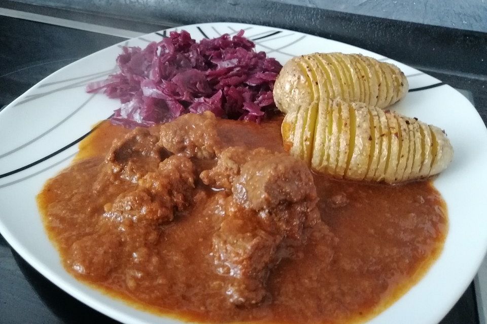 Wiener Saftgulasch, wie ich es mache