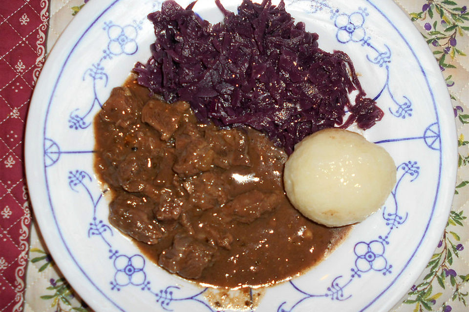 Wiener Saftgulasch, wie ich es mache