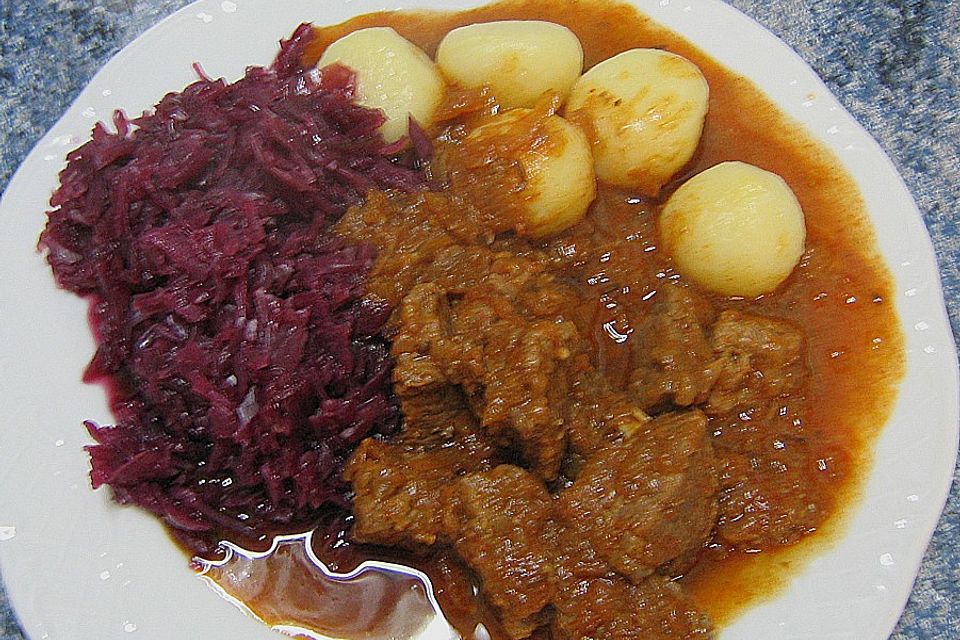 Wiener Saftgulasch, wie ich es mache