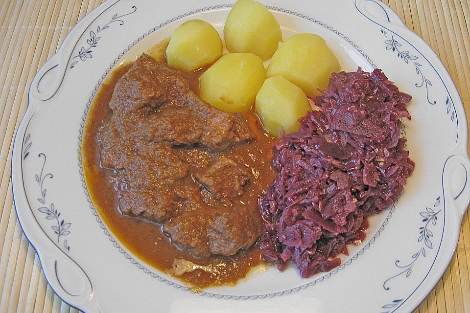 Wiener Saftgulasch, wie ich es mache