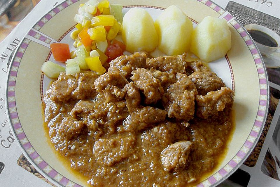 Wiener Saftgulasch, wie ich es mache