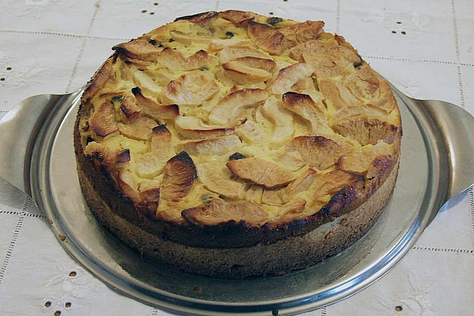 Apfel - Quark - Kuchen