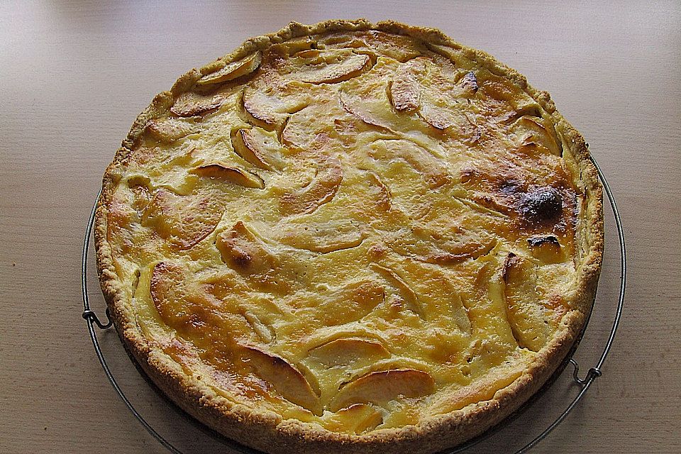 Apfel - Quark - Kuchen