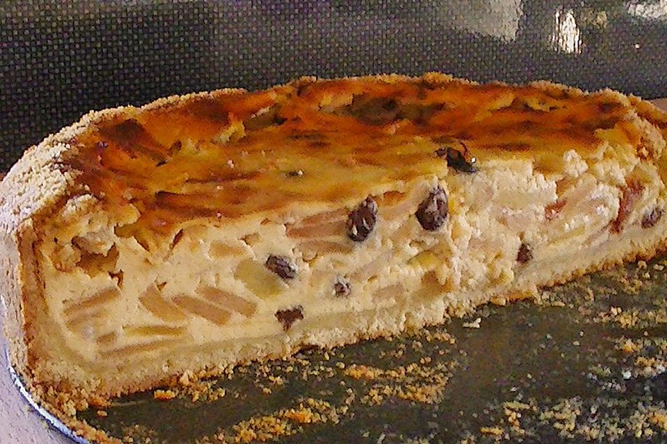 Apfel - Quark - Kuchen