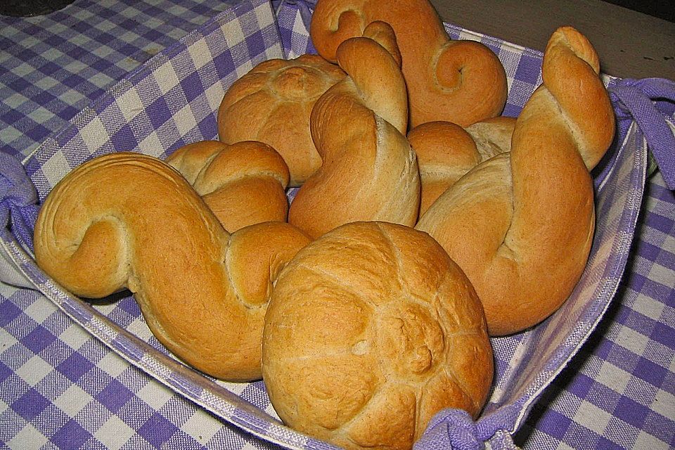 Dinkel - Partyweggerl  /  Brötchen