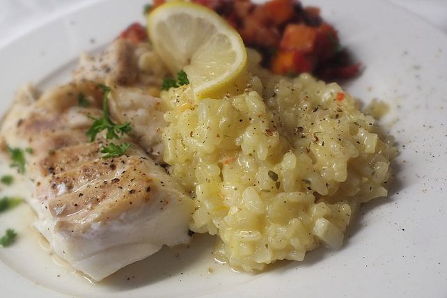 Fenchel-Basilikum-Zitronen-Risotto von woopsy | Chefkoch
