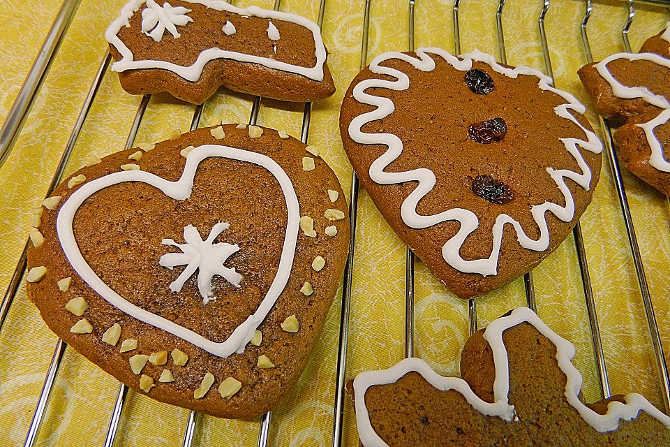 Guss für Lebkuchen oder Hexenhäuschen