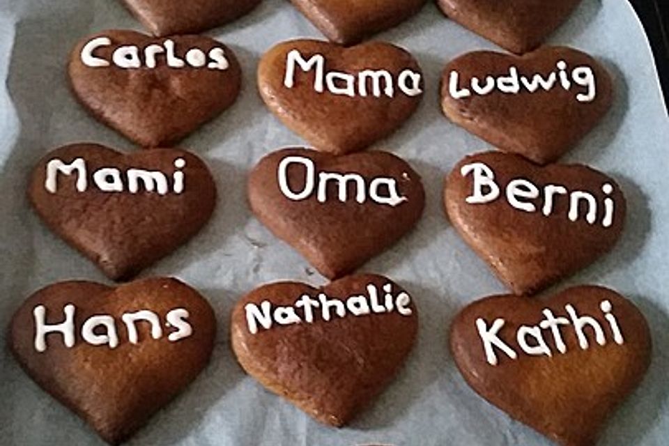 Guss für Lebkuchen oder Hexenhäuschen