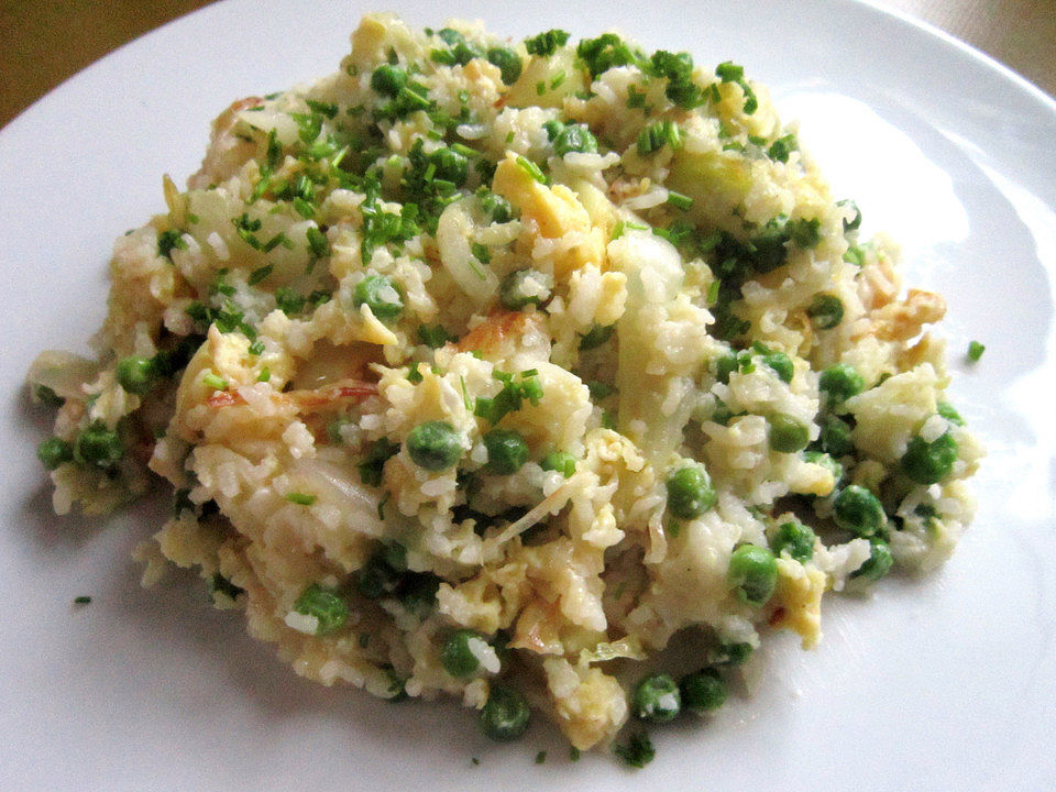 Gebratener Reis mit Ei und Gemüse von Dreamygirl| Chefkoch