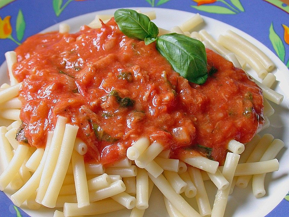 Tomatensoße, kräftige von tammy | Chefkoch