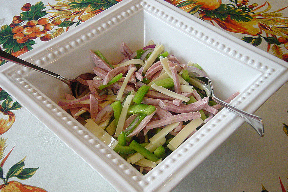 Schweizer Wurstsalat