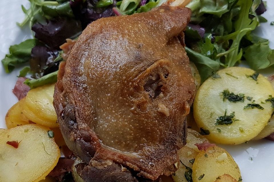 Confit de Canard  -  Eingemachtes Entenfleisch