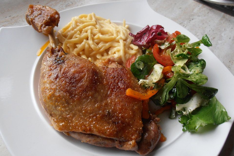 Confit de Canard  -  Eingemachtes Entenfleisch