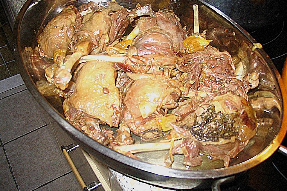 Confit de Canard  -  Eingemachtes Entenfleisch