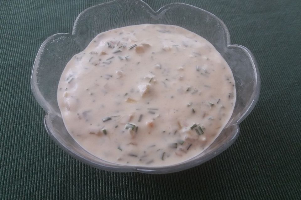 Schnittlauch - Obers - Sauce