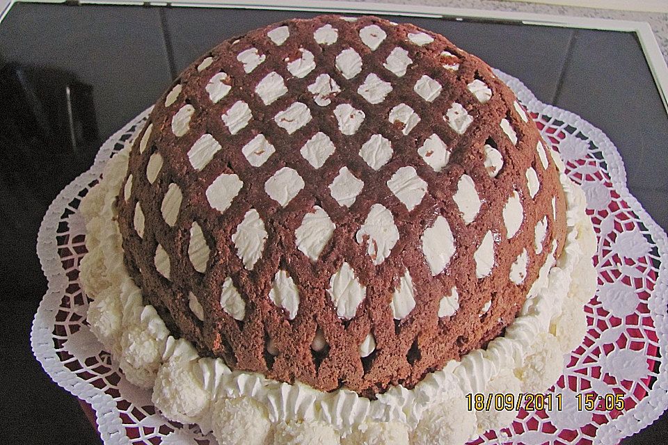 Kokos - Kuppel - Torte