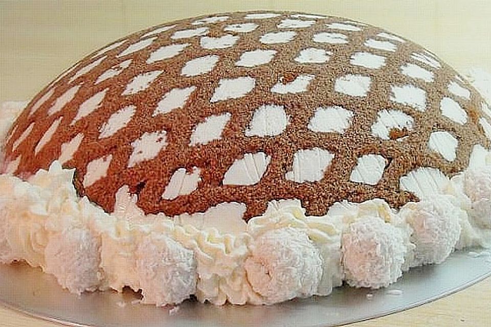 Kokos - Kuppel - Torte