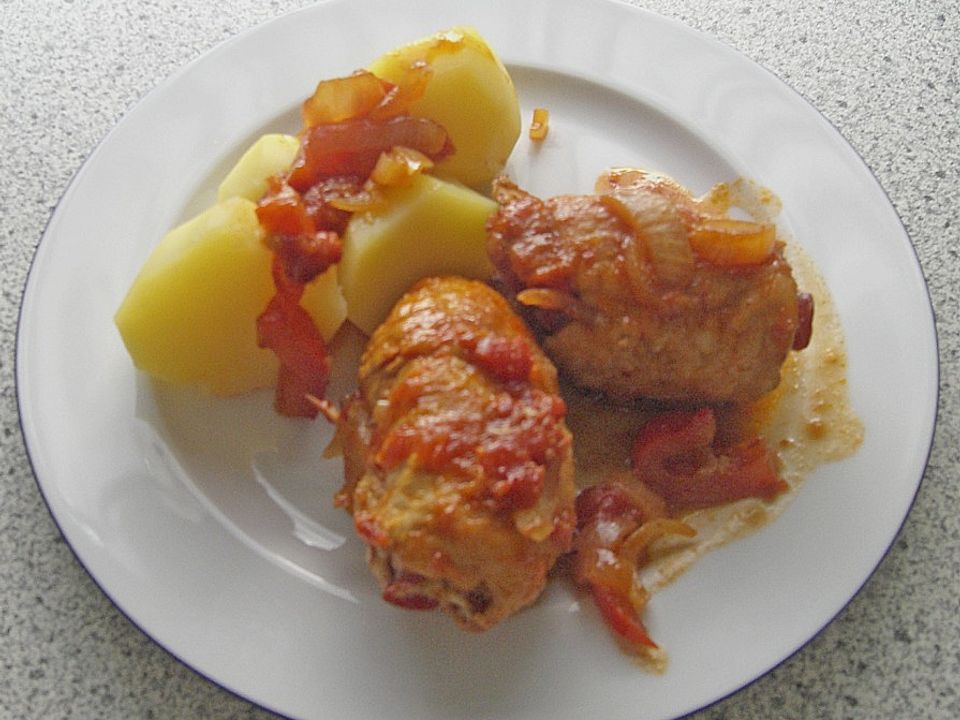 Putenroulade mit türkischem Rinderschinken von sertaybor | Chefkoch
