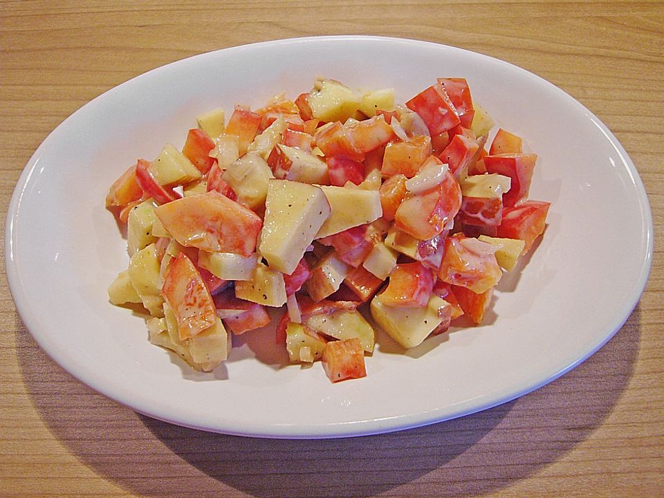 Paprika - Apfel - Salat von hermine| Chefkoch