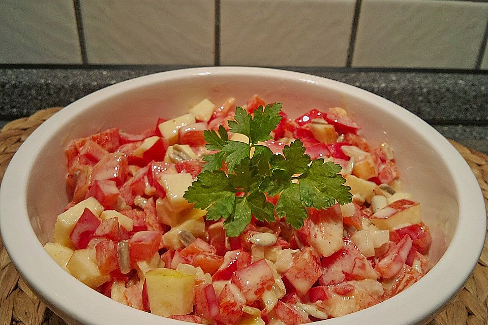 Paprika - Apfel - Salat