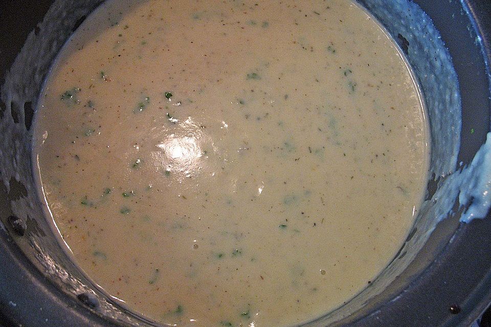 Kohlrabi-Petersilien-Suppe Kohlrabi-Petersilien-Suppe