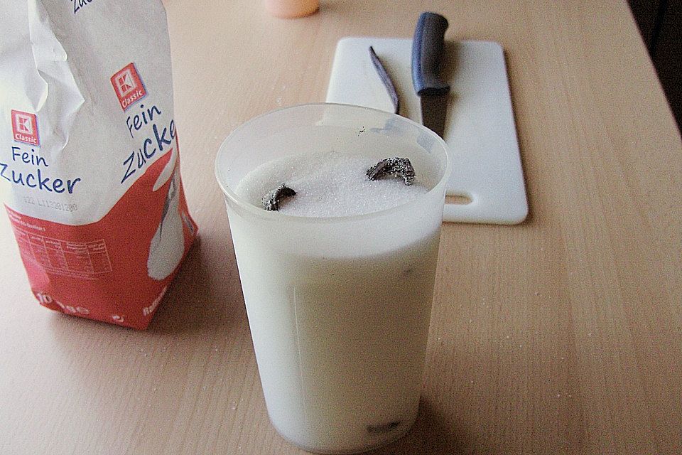 Selbst gemachter Vanillezucker