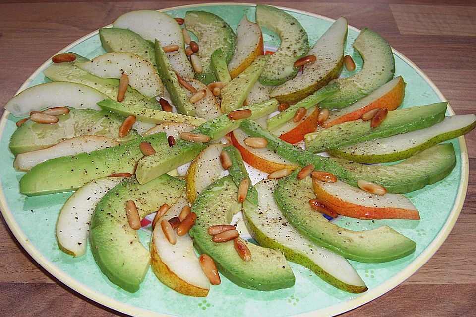 Avocado - Birnen - Salat