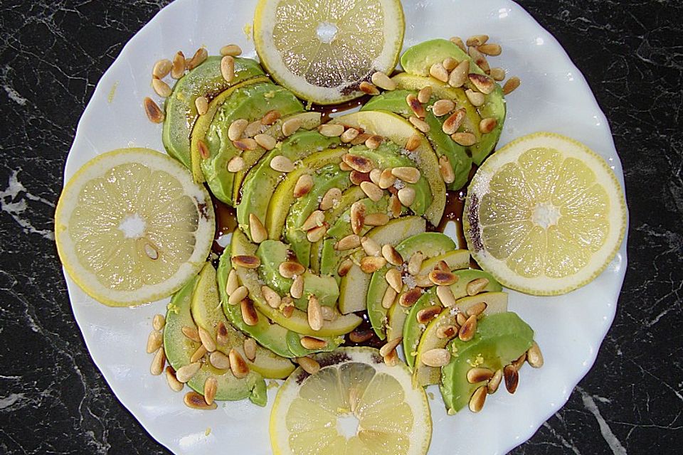 Avocado - Birnen - Salat