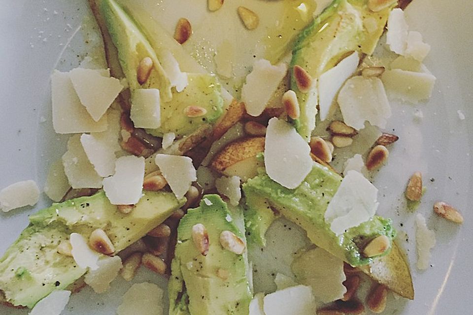 Avocado - Birnen - Salat