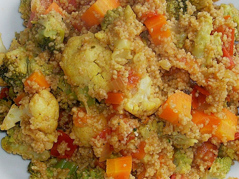 Couscous-Gemüse-Pfanne mit Rosinen von Fanca| Chefkoch