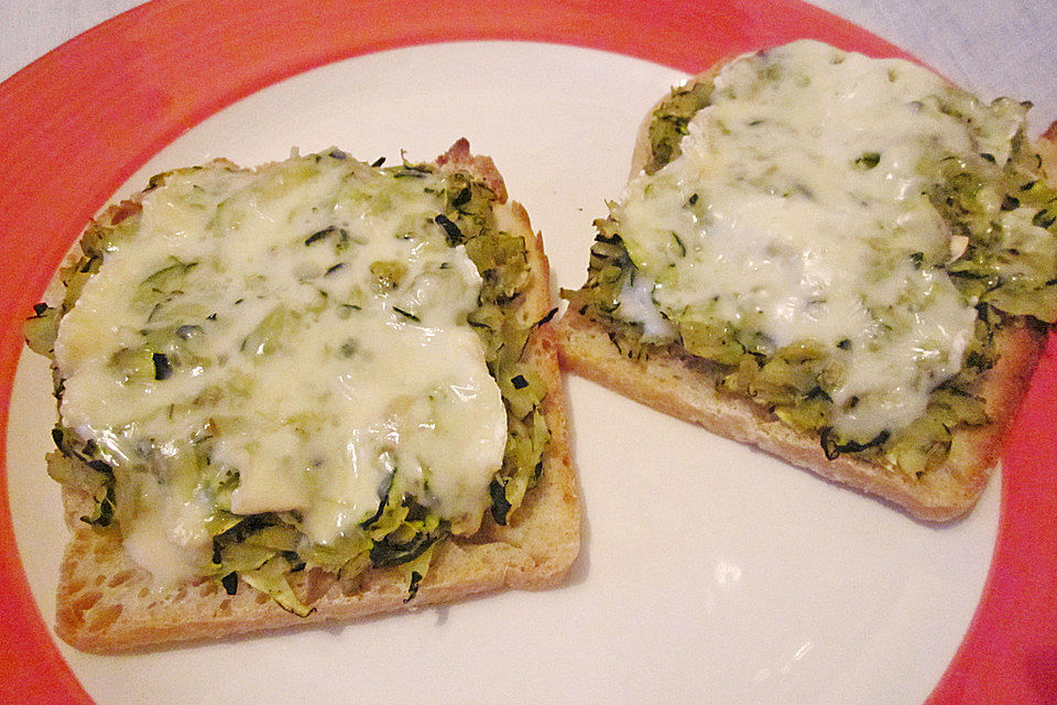 Zucchini - Toast