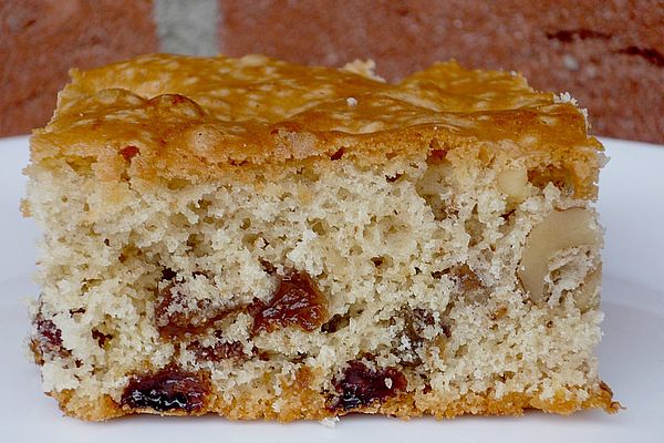 Walnuss - Rosinen - Kuchen von anja-73 | Chefkoch