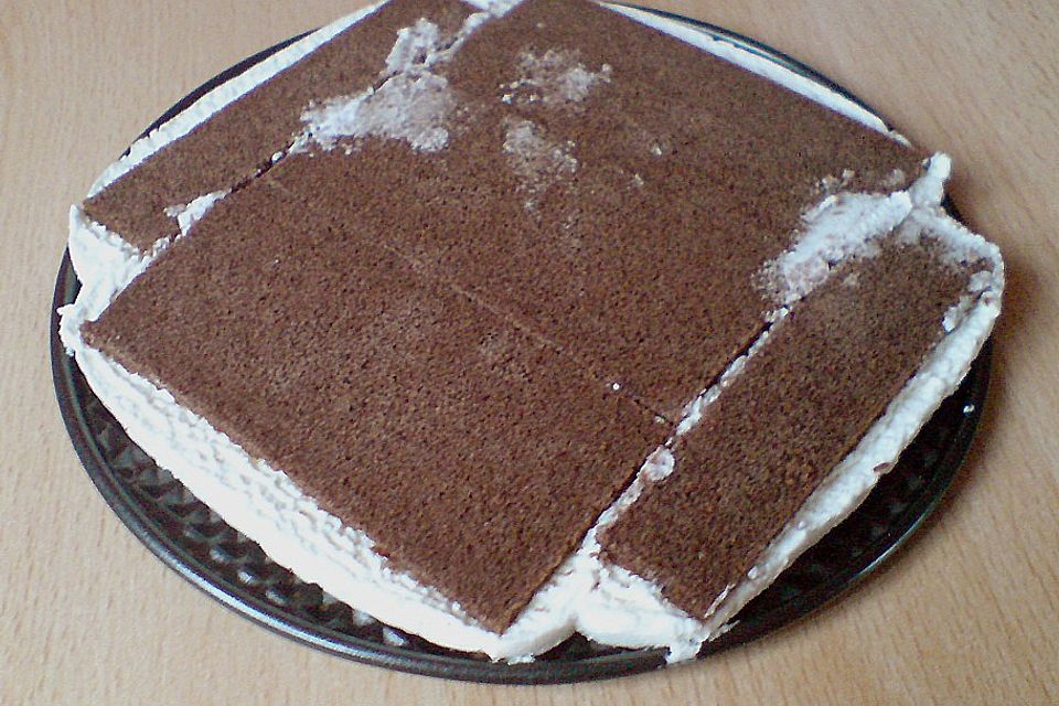 Milchschnitten - Kirsch - Torte