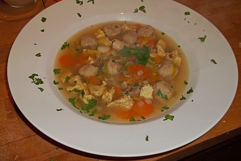 Niedersächsische Hochzeitssuppe