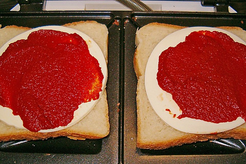 Sandwich à la caprese Sandwich à la caprese