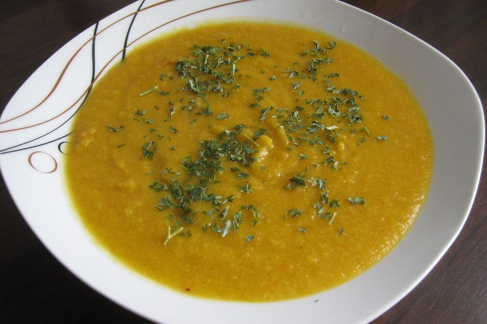 Blumenkohl - Curry Suppe