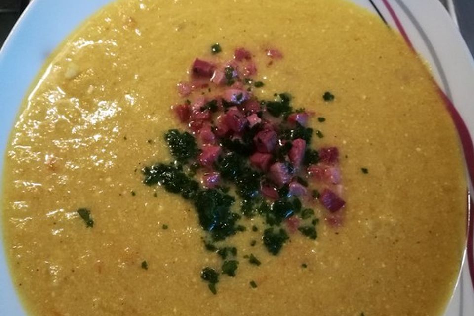 Blumenkohl - Curry Suppe