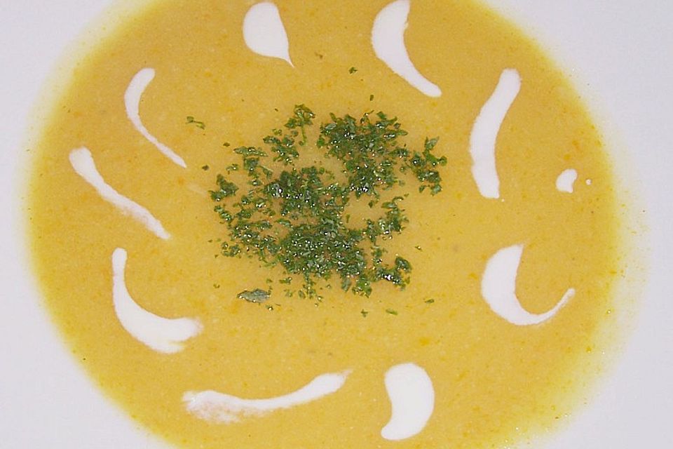 Blumenkohl - Curry Suppe