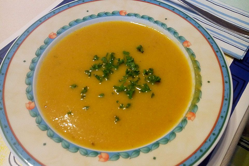 Blumenkohl - Curry Suppe