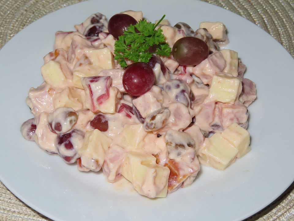 Schinken - Käse - Salat von Petzilein| Chefkoch