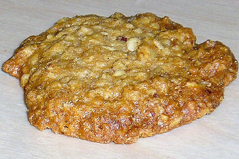 Haferflocken - Nuss - Plätzchen