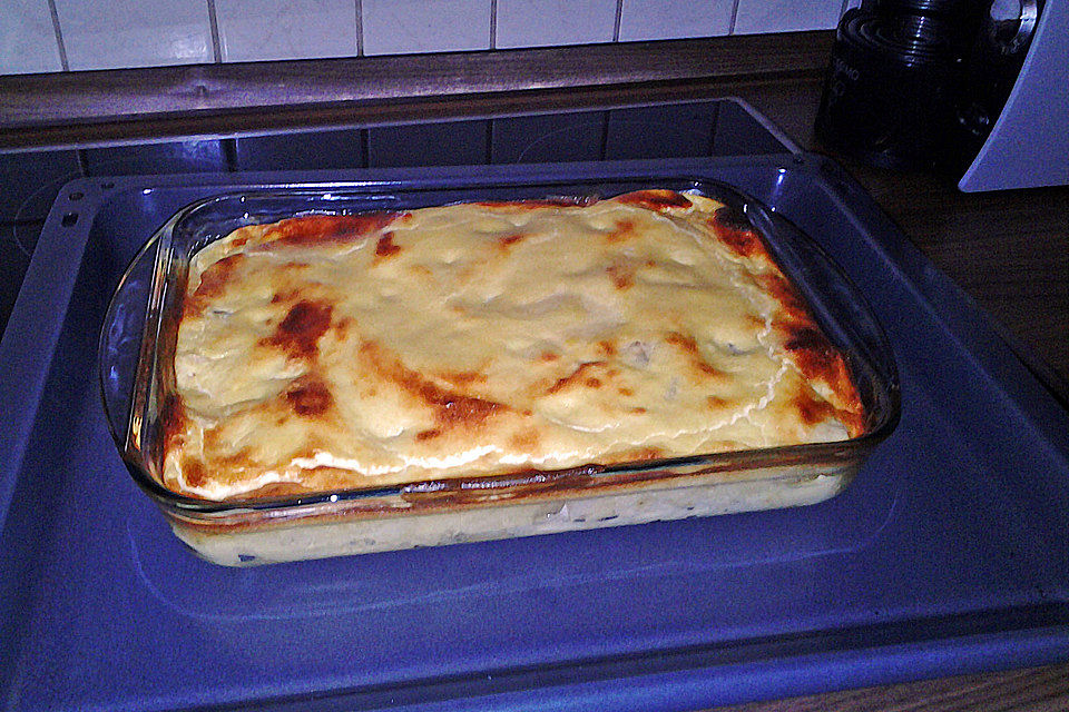 Überbackener Obstsalat