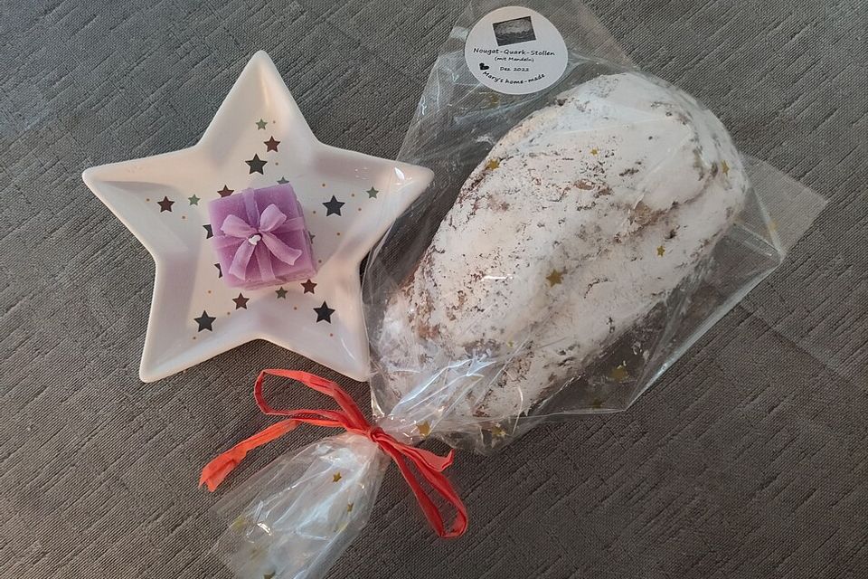 Nougat - Quarkstollen