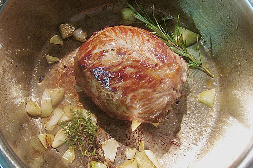 Heidschnuckenbraten aus der Keule