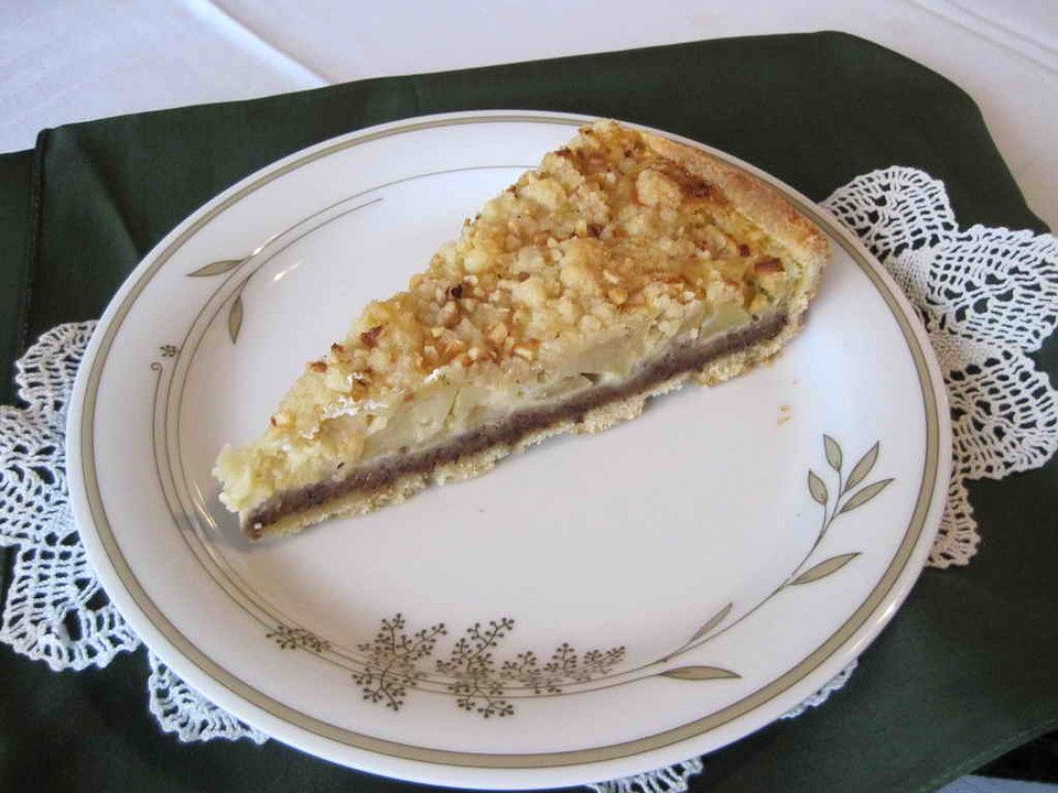 Apfel - Streuselkuchen mit Krokant von annett-dm| Chefkoch