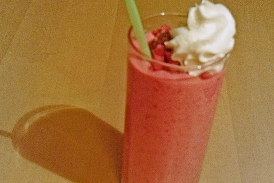 Himbeer - Pfirsich - Smoothie